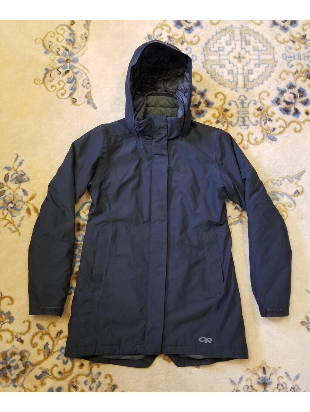 Outdoor Research Women's Black Prologue Rosemont Parka Jacket Size XS XSmall